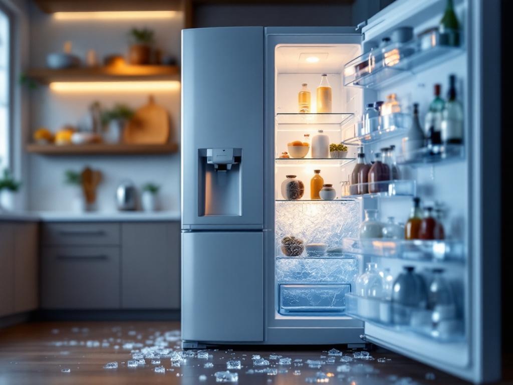 Por qué su frigorífico hace demasiado hielo en el congelador